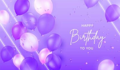 Free Vector | Colorful neon birthday background