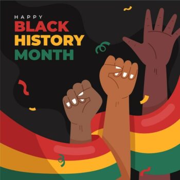 Free Vector | Hand drawn black history month illustration