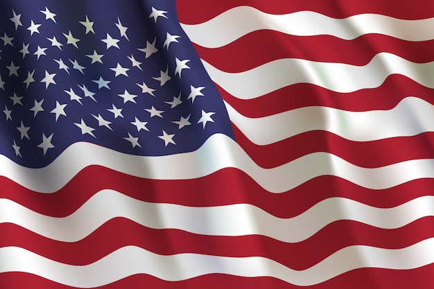 Free Vector | Realistic grunge american flag