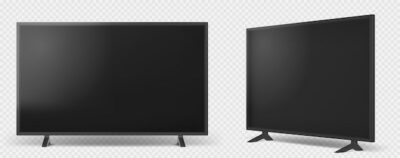 Free Vector | Realistic tv isolated on transparent background