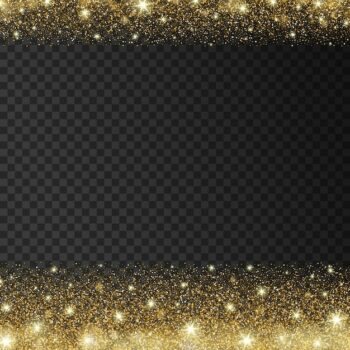 Free Vector | Shiny light background with golden sparkles