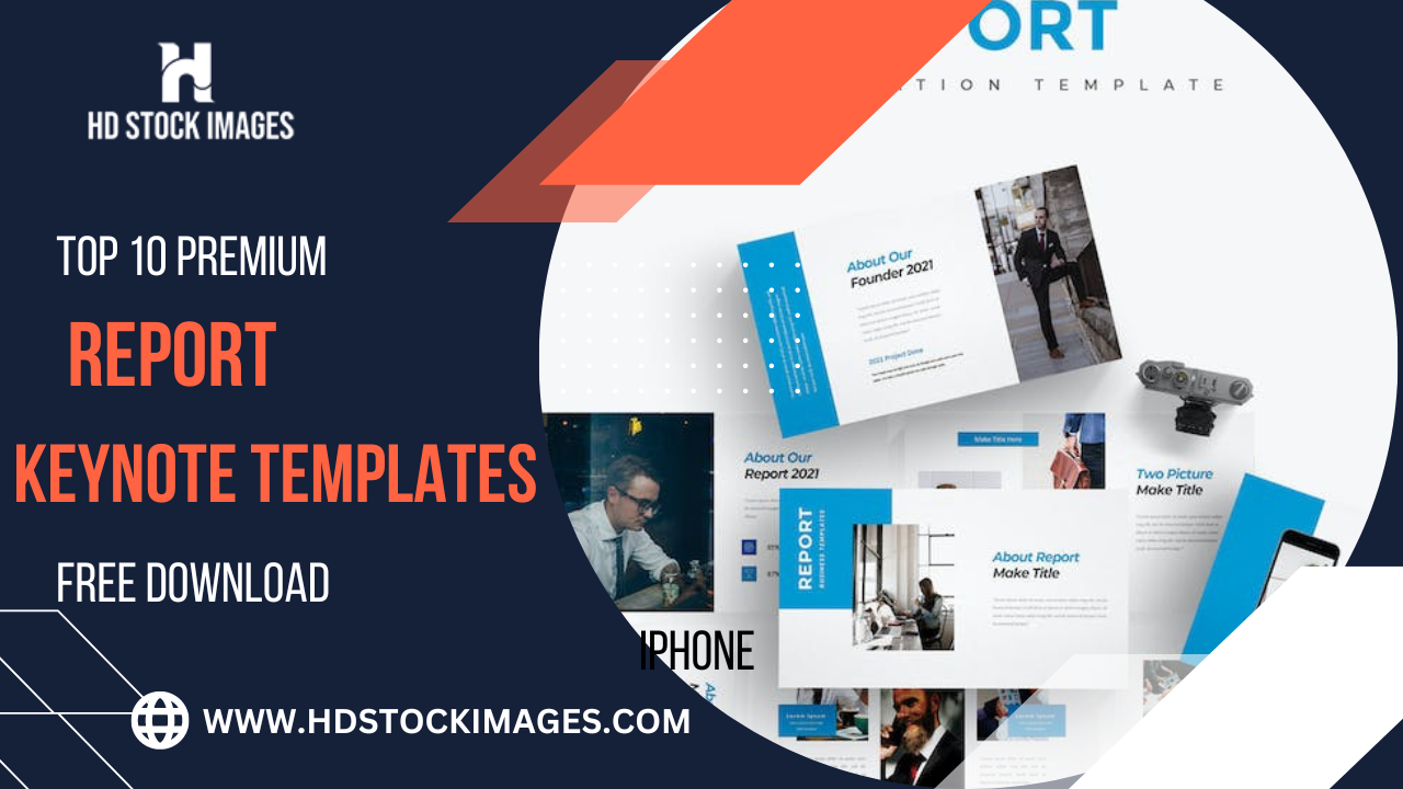 Top 10 Premium Report Keynote Templates Free Download