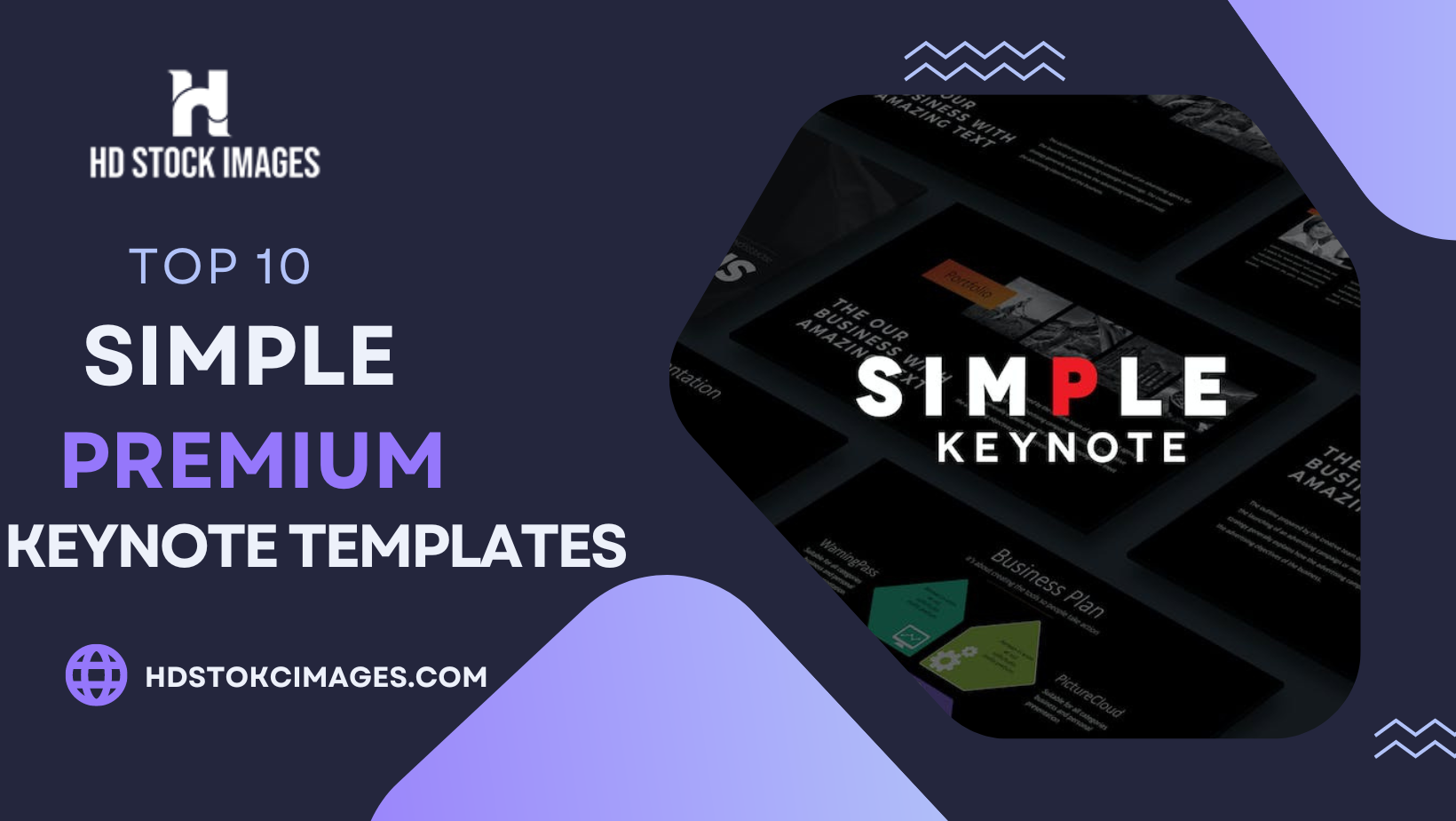 Top 10 Simple Premium Keynote Templates Free Download