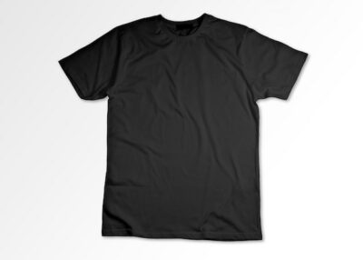 Free Photo | Isolated opened black t-shirt