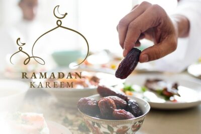 Free Photo | Ramadan kareem banner with greeting