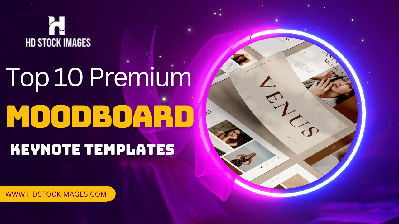 Top 10 Premium Moodboard Keynote Template Free Download