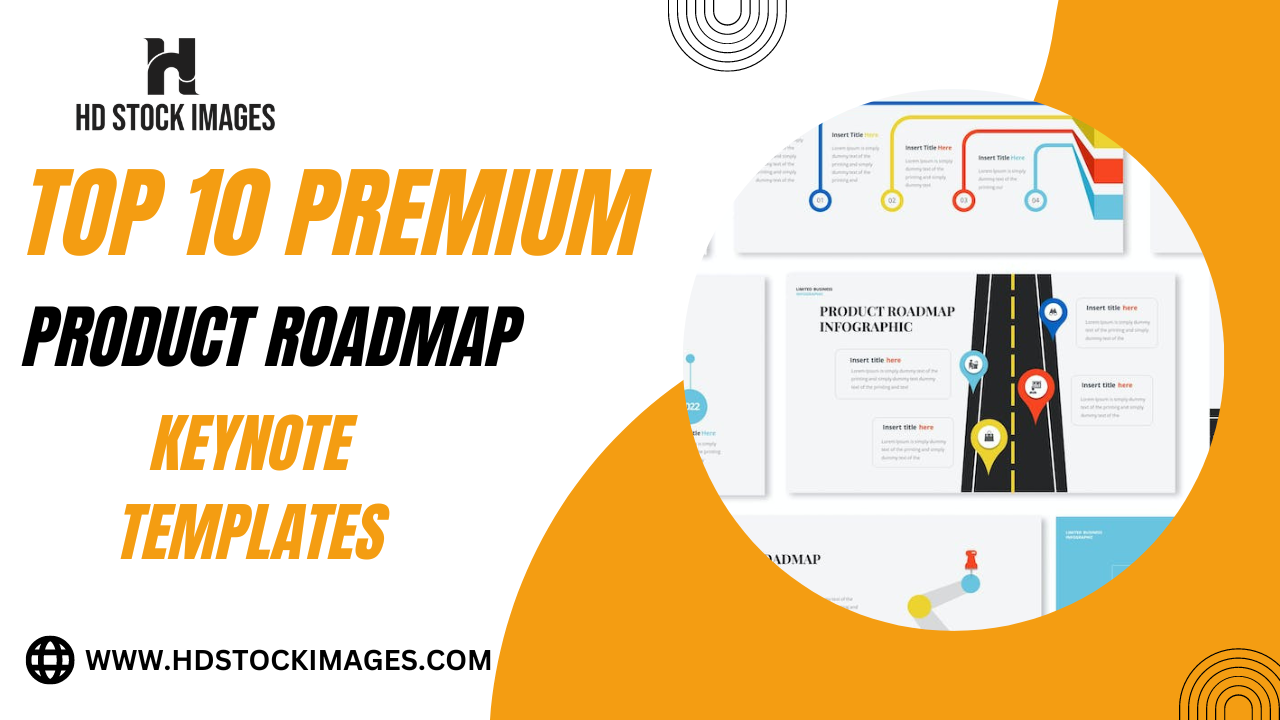 Top 10 Premium Product Roadmap Keynote Template Free Download