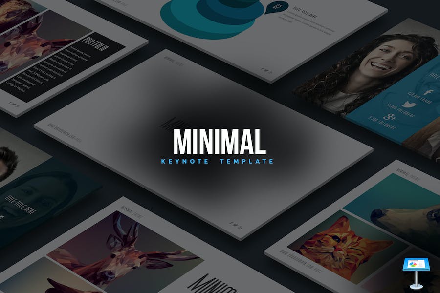 Top 10 Premium Minimal Keynote Templates Free Download