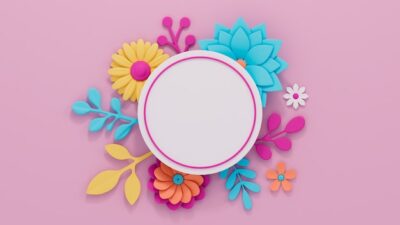 Free Photo | Colorful floral spring wallpaper