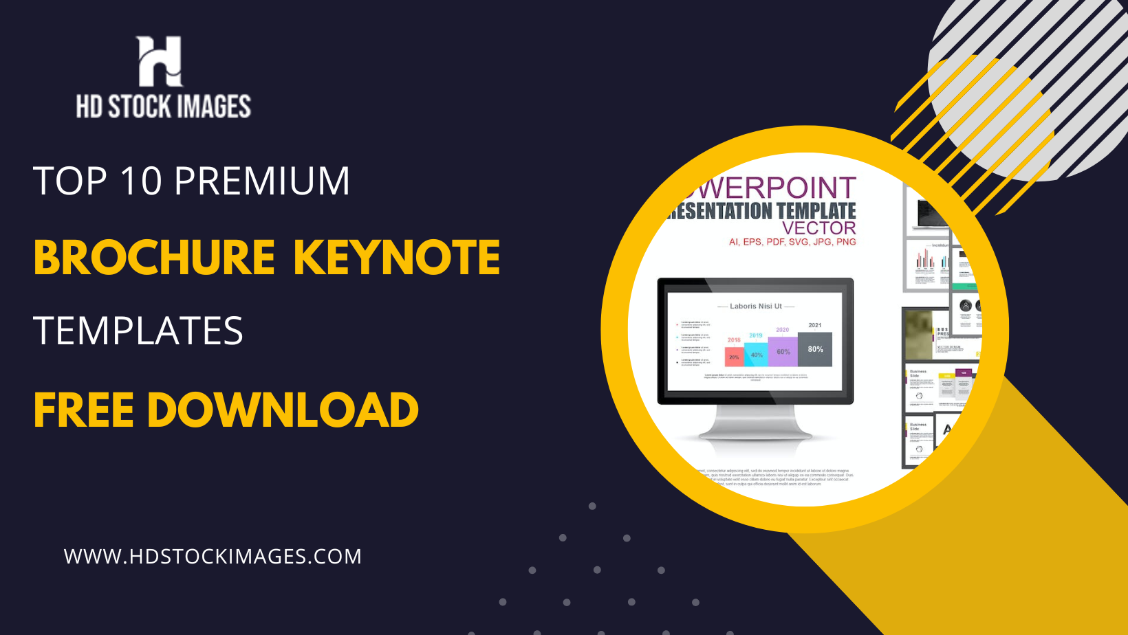 Top 10 Premium Brochure Keynote Templates Free Download