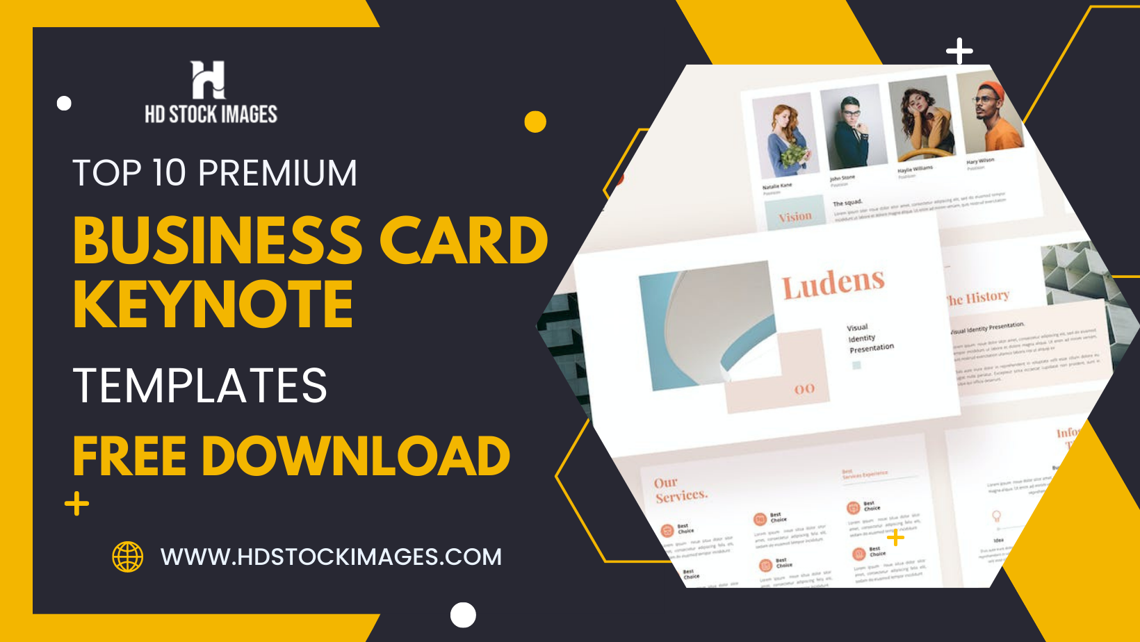 Top 10 Premium Business Card Keynote Templates Free Download