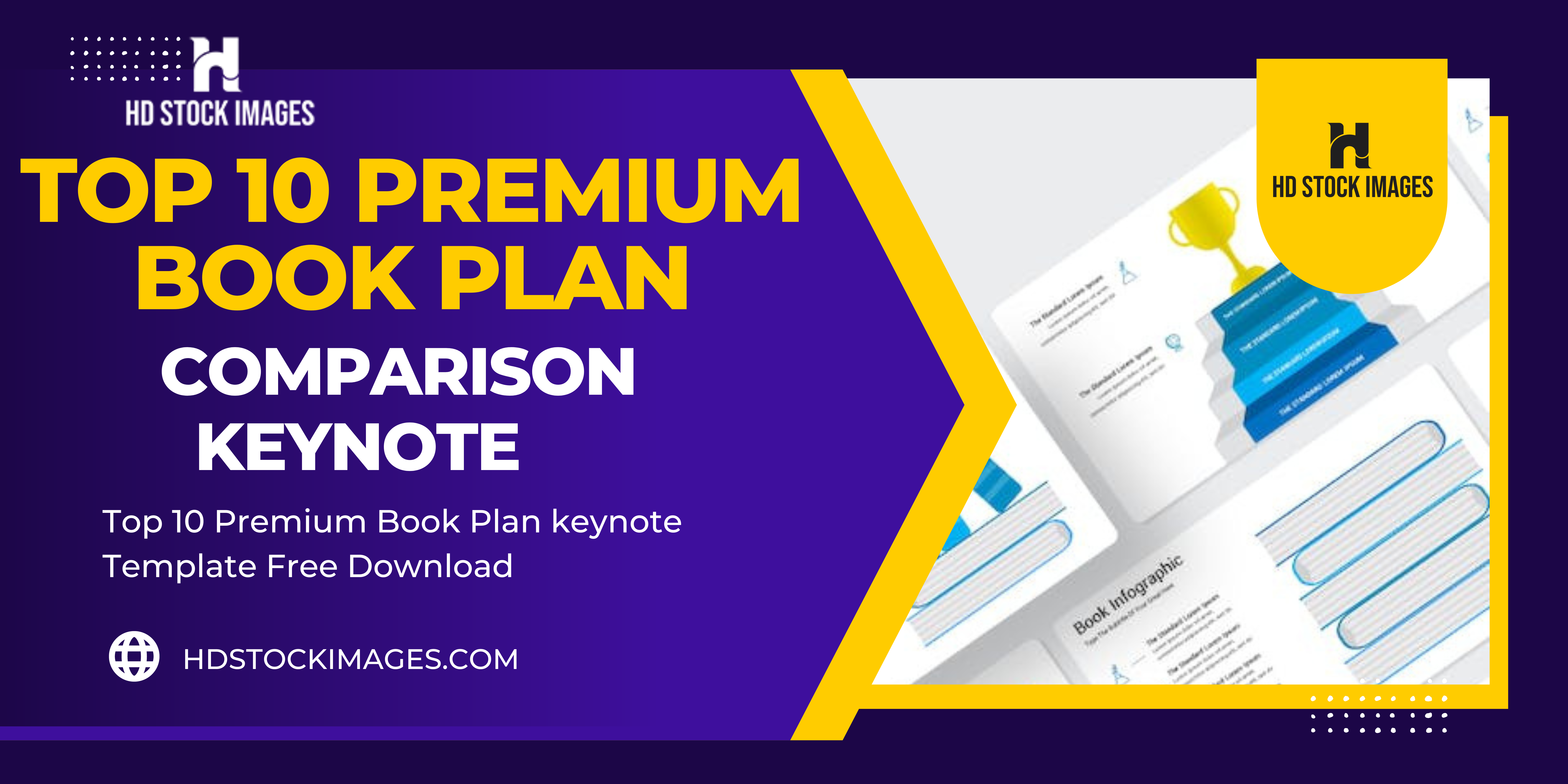 Top 10 Premium Book Plan Keynote Templates Free Download