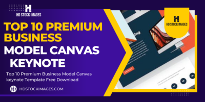 Top 10 Premium Business Model Canvas Keynote Templates Free Download