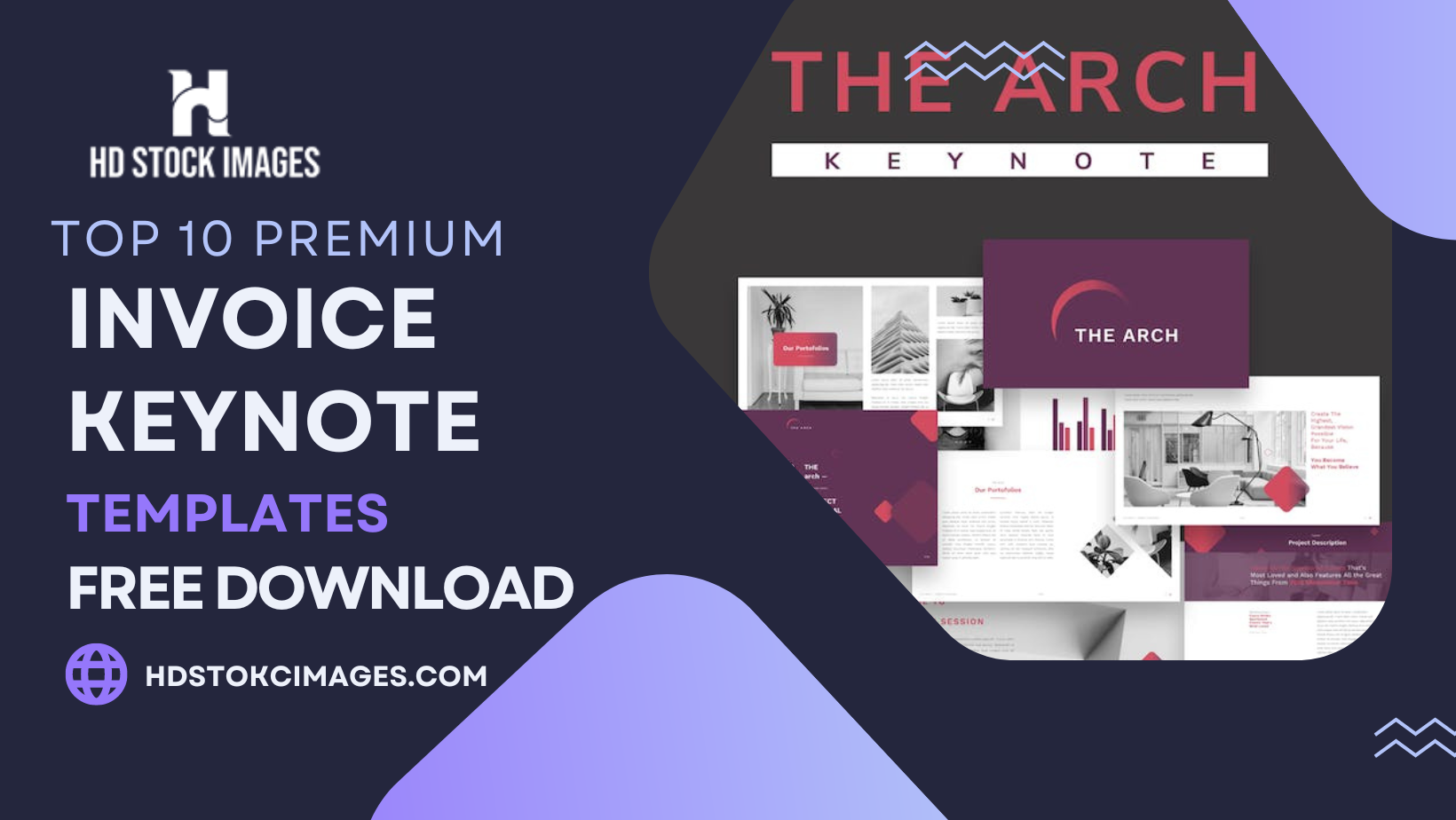 Top 10 Premium Invoice Keynote Templates Free Download