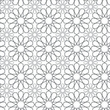 Free Vector | Flat design complex arabesque pattern