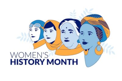 Free Vector | Flat women's history month illustration