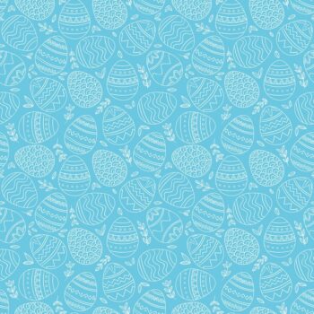 Free Vector | Hand drawn easter pattern