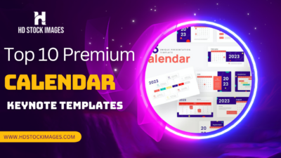 Top 10 Premium Calendar  Keynote Templates Free Download