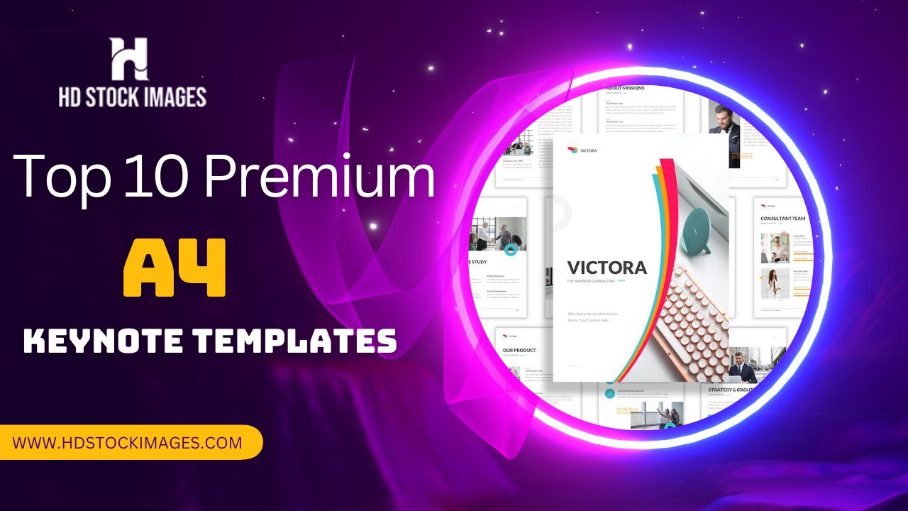 Top 10 Premium A4 Keynote Templates Free Download