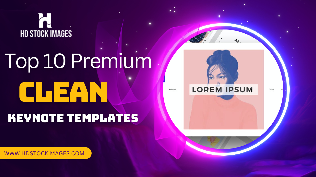 Top 10 Premium Clean Keynote Templates Free Download