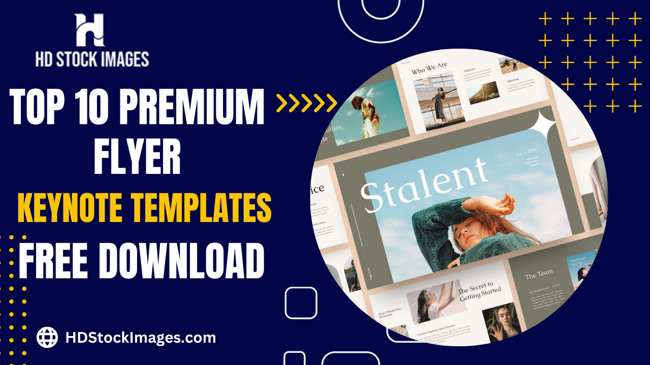 Top 10 Premium Flyer Keynote Templates Free Download