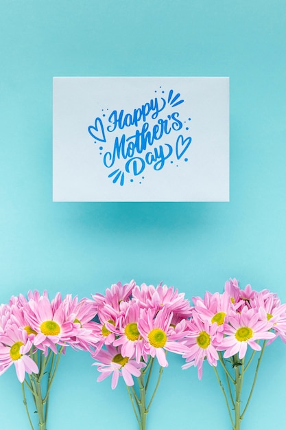 Free Photo | Beautiful arrangement for mother's day