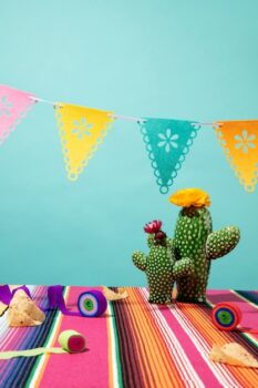 Free Photo | Beautiful mexican party decoration