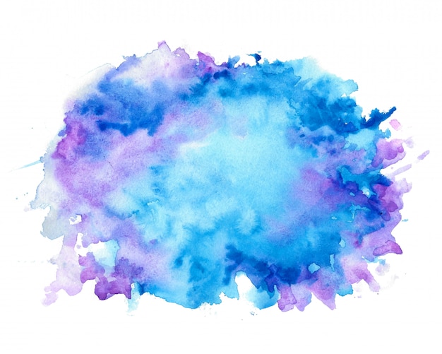Free Vector | Abstract nice blue shades watercolor texture background