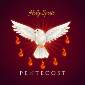 Free Vector | Gradient pentecost illustration