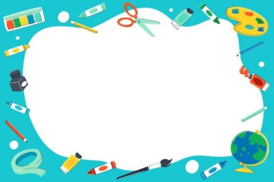 Free Vector | Hand drawn back to school background