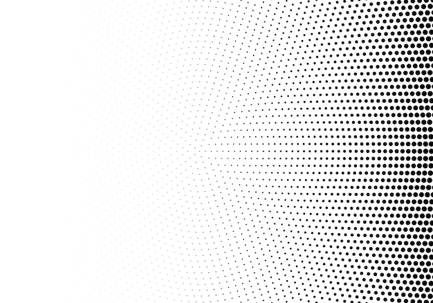 Free Vector | Modern circular halftone dots pattern background