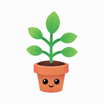 Free Vector | Plant emoji