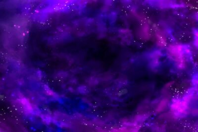 Free Vector | Watercolor galaxy background