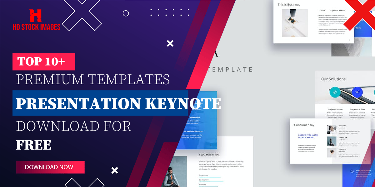 Top 5+ Premium Presentation Keynote Templates Free Download