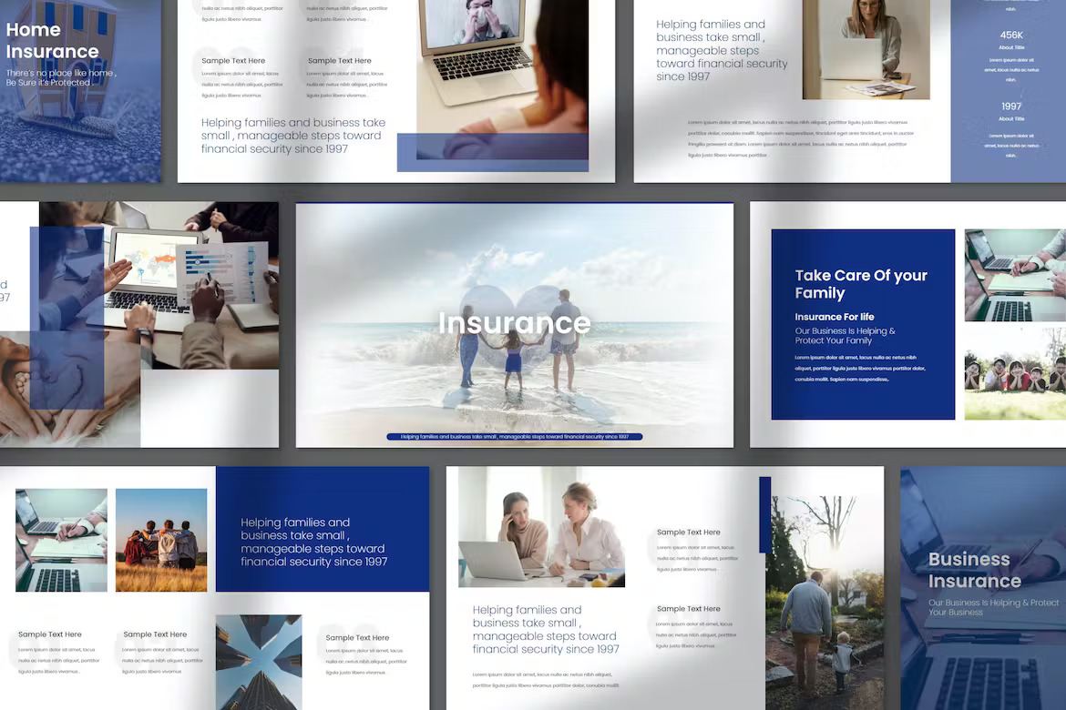 Insurance Keynote Templates Template Free Download