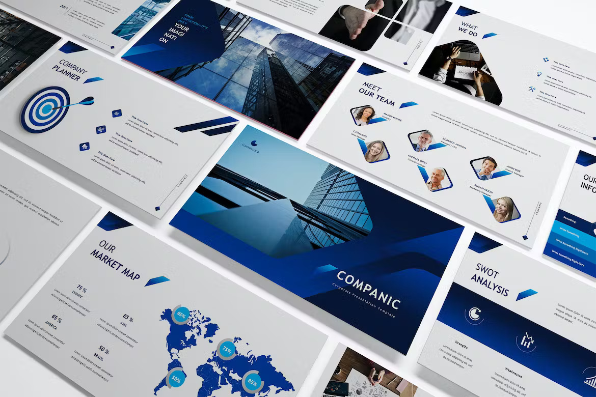 Companic Corporate Keynote Template Template Free Download