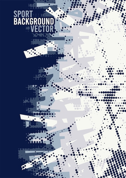 Free Vector | Abstract background for sports jersey pattern