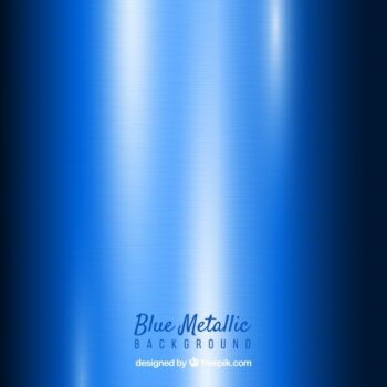 Free Vector | Blue abstract metallic background