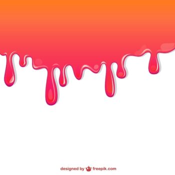 Free Vector | Flowing down paint