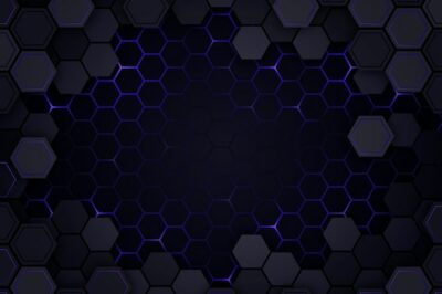 Free Vector | Gradient hexagonal background