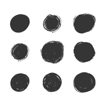 Free Vector | Grunge spots collection