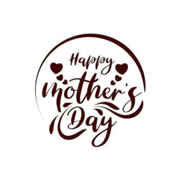 Free Vector | Happy mothers day beautiful text design background