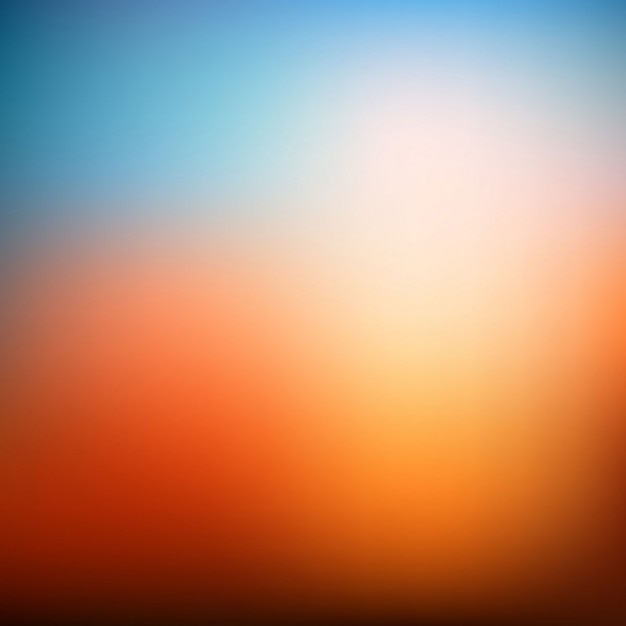 Free Vector | Modern orange blurred background