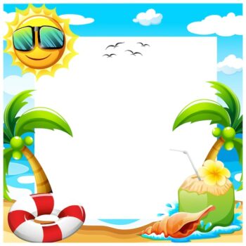 Free Vector | Summer background design