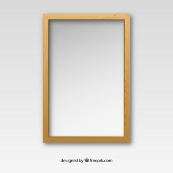 Free Vector | Wooden frame