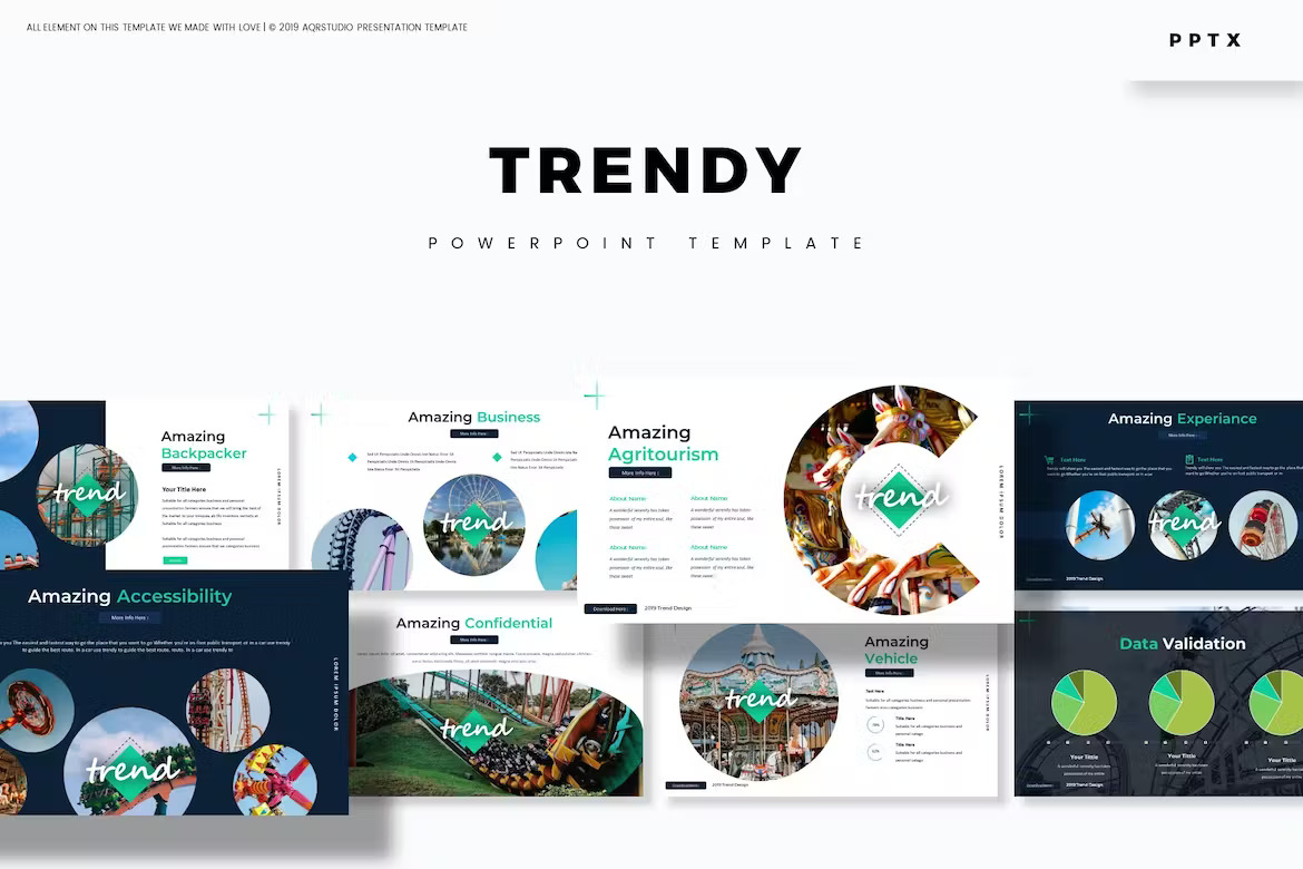 Trendy Powerpoint Template L74K8N9 Template Free Download