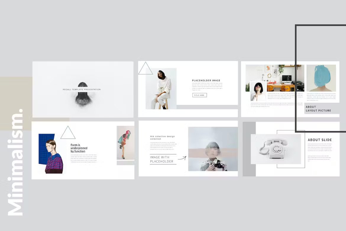 Minimalism Keynote Template Free Download