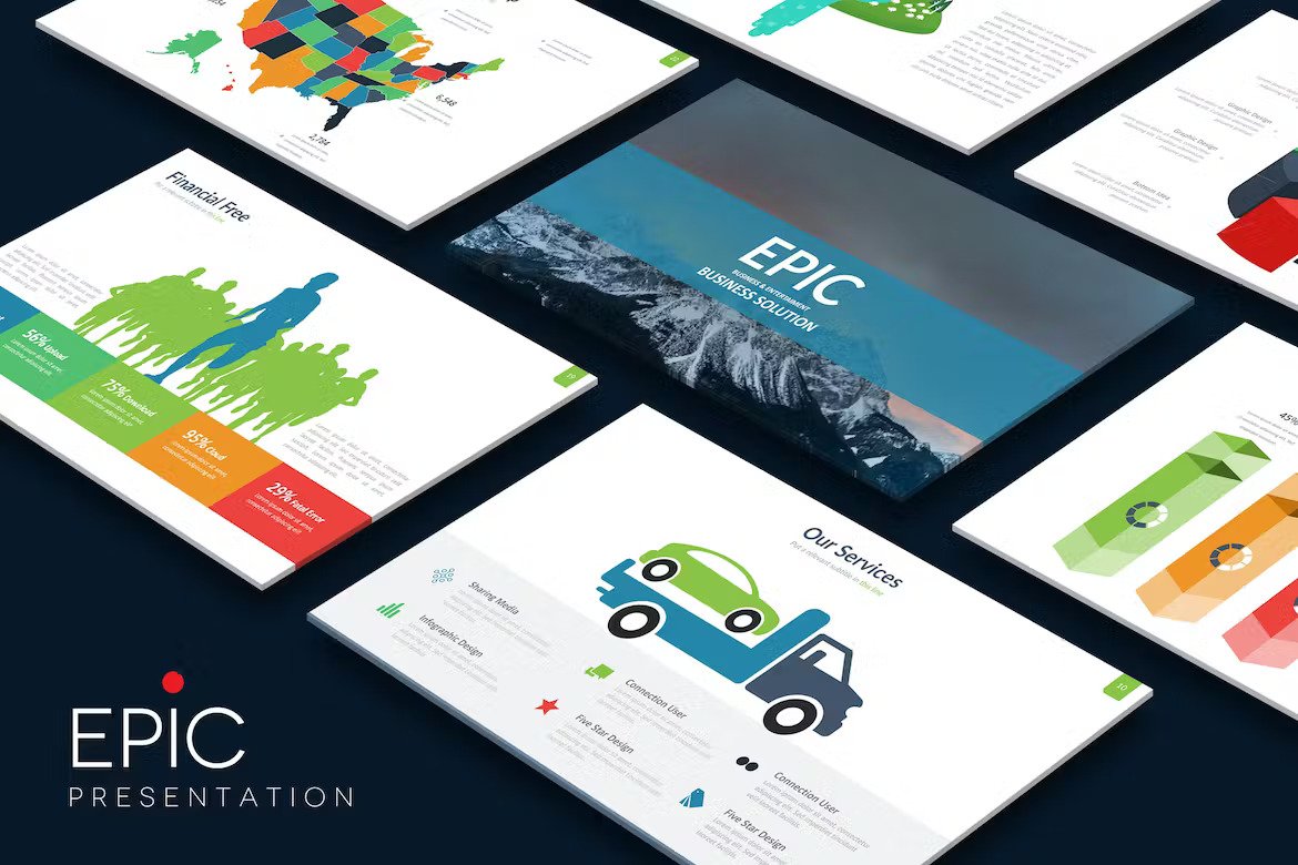 Epic Keynote Template Free Download