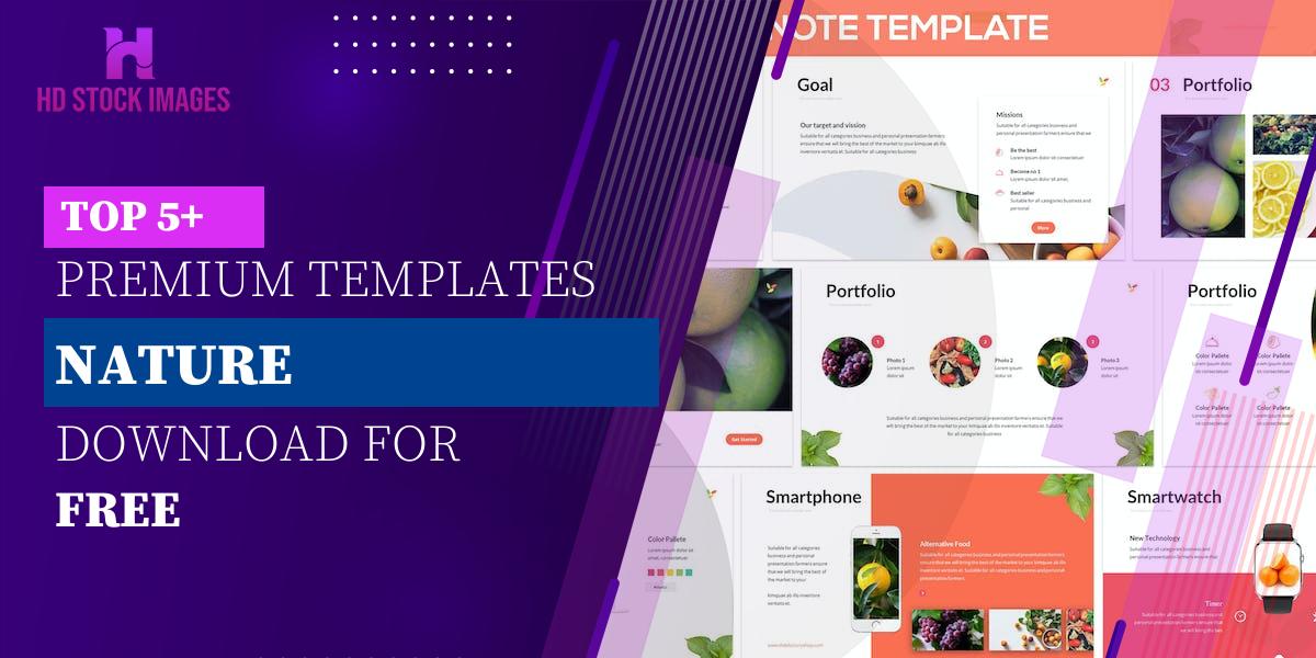 Top 6+ Nature Keynote Templates Free Download