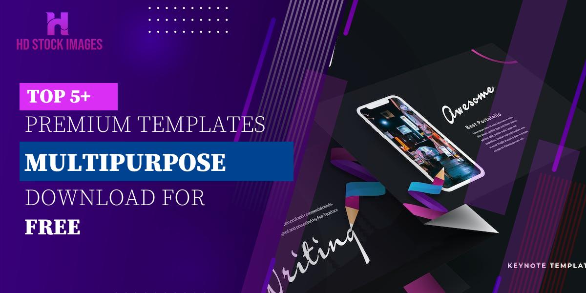 Top 6+ Multipurpose Keynote Templates Free Download